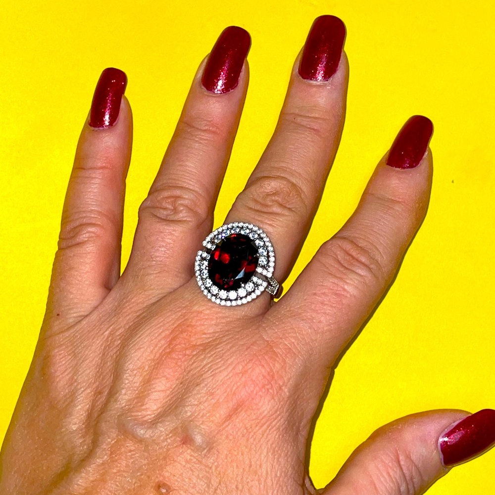 Garnet ring